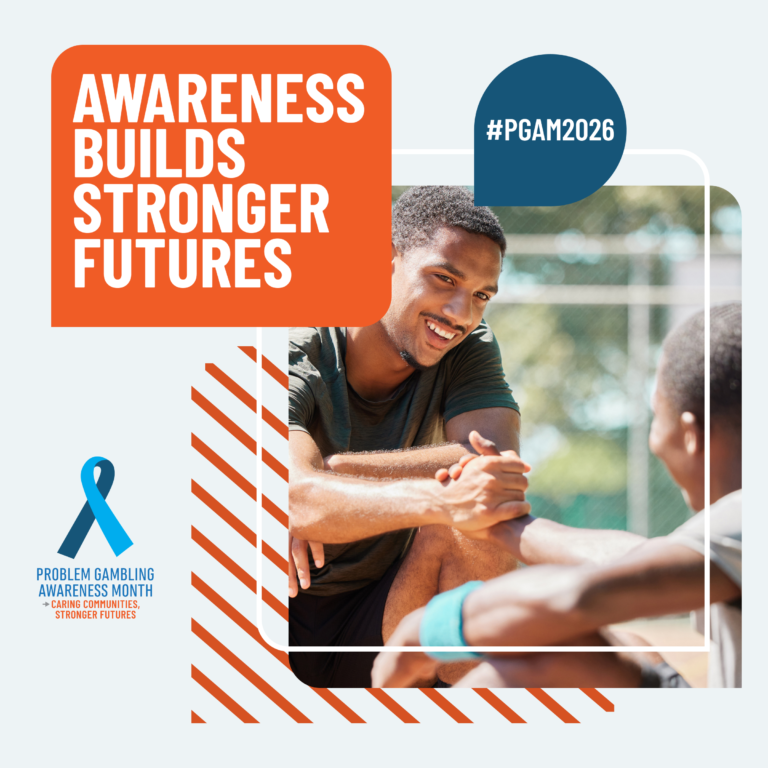 Awareness builds stronger futures. PGAM Decorative Image.